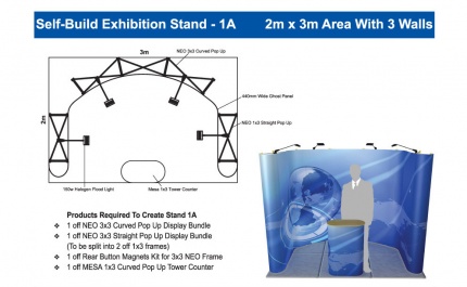 Self-Build Exhibition Stand 1A