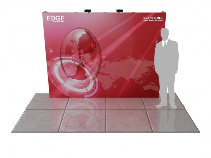 EDGE SEG 4x3 Straight Pop Up Display